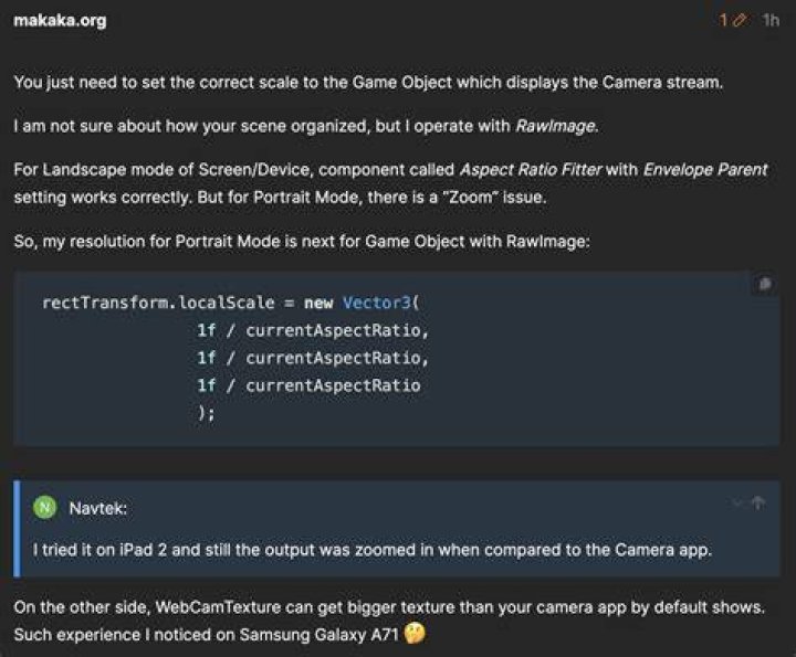 Are scaling and zooming same?