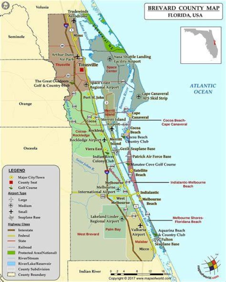 At in brevard county?