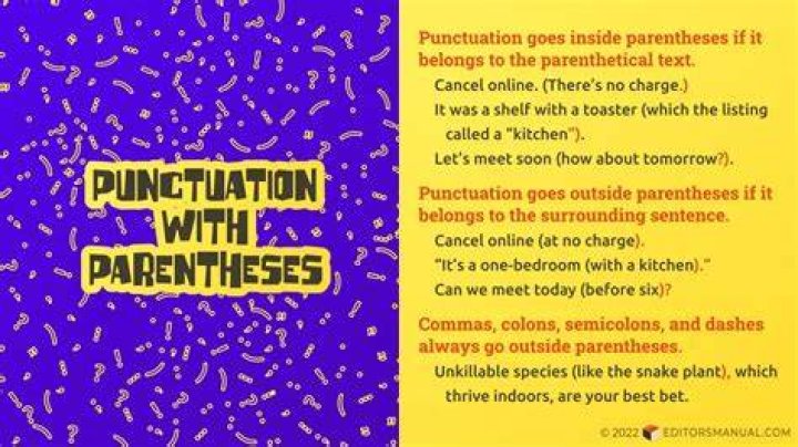 Do exclamations go inside parentheses?