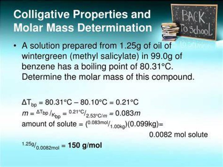 For determination of molar mass of colloids?