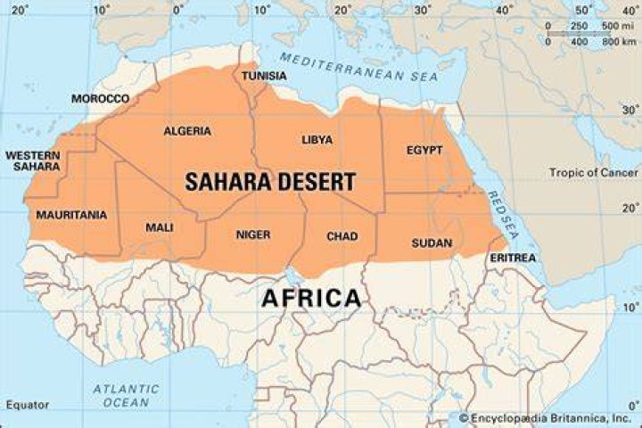 Has sahara always been desert?