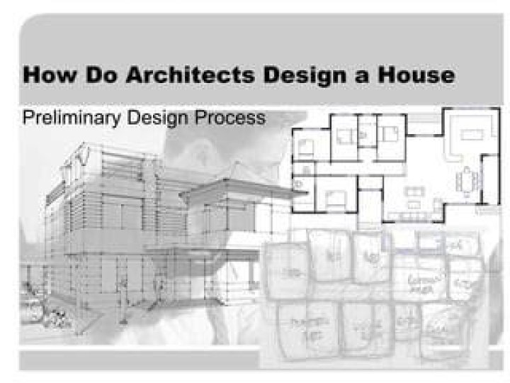 How architects design a house?