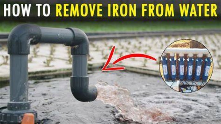 How to get iron hard water?