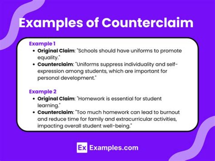 How to start a counterclaim?