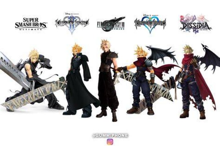 Is cloud strife in kingdom hearts?