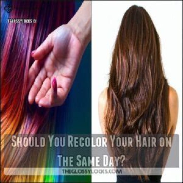 Should you recolor your hair?