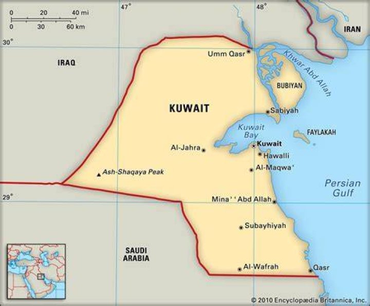 Was kuwait ever part of iraq?