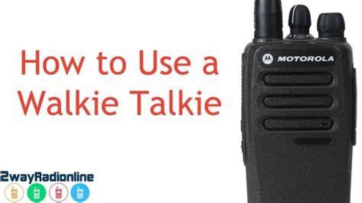 Where is walkie talkie on iphone?